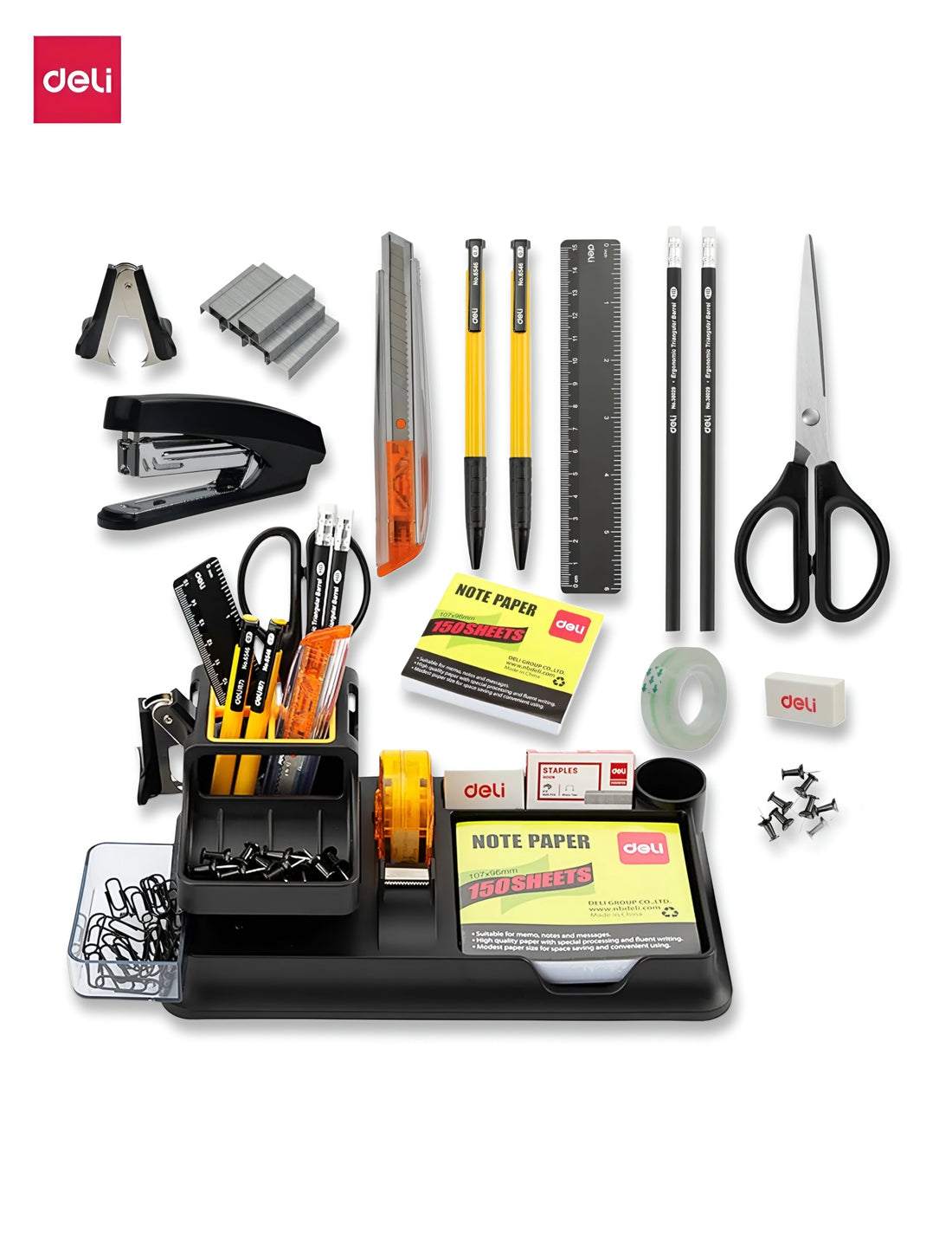 Deli Desk Organizer 17Pcs 38252A