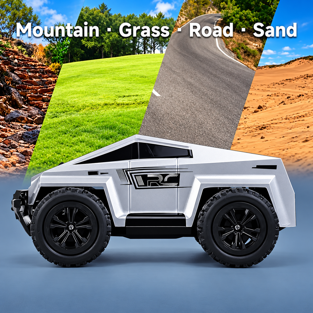 RC Off-Road Remote Control Cyber Truck 4WD Adventure Toy Car