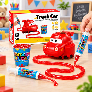 DIY Slime Track Car Making Kit Creative Racing Vehicle Toy for Kids