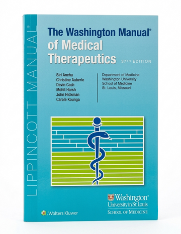 The Washington Manual of Medical Therapeutics, 37th Edition
