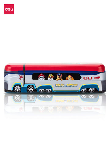 Deli Kids Pencil Case Paw Patrol Ready for Action Bus Design